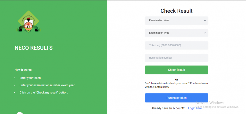 HOW TO CHECK NECO RESULT | Step To Use NECO Result Checker Online