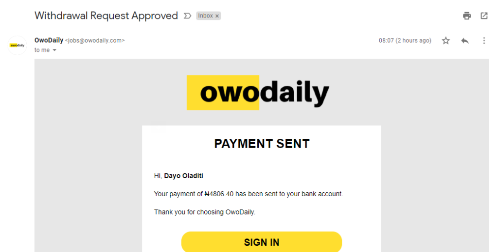 Step by Step How To Withdraw From Owodaily And Earned Money