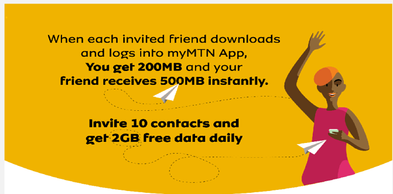 Get 2GB Free Data via MyMTN App When You Do This - SubBase